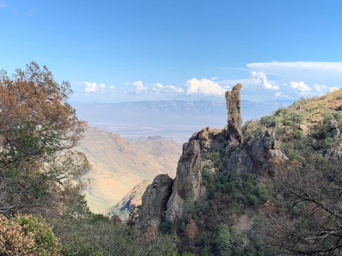 Big Bend National Park South Rim landscape